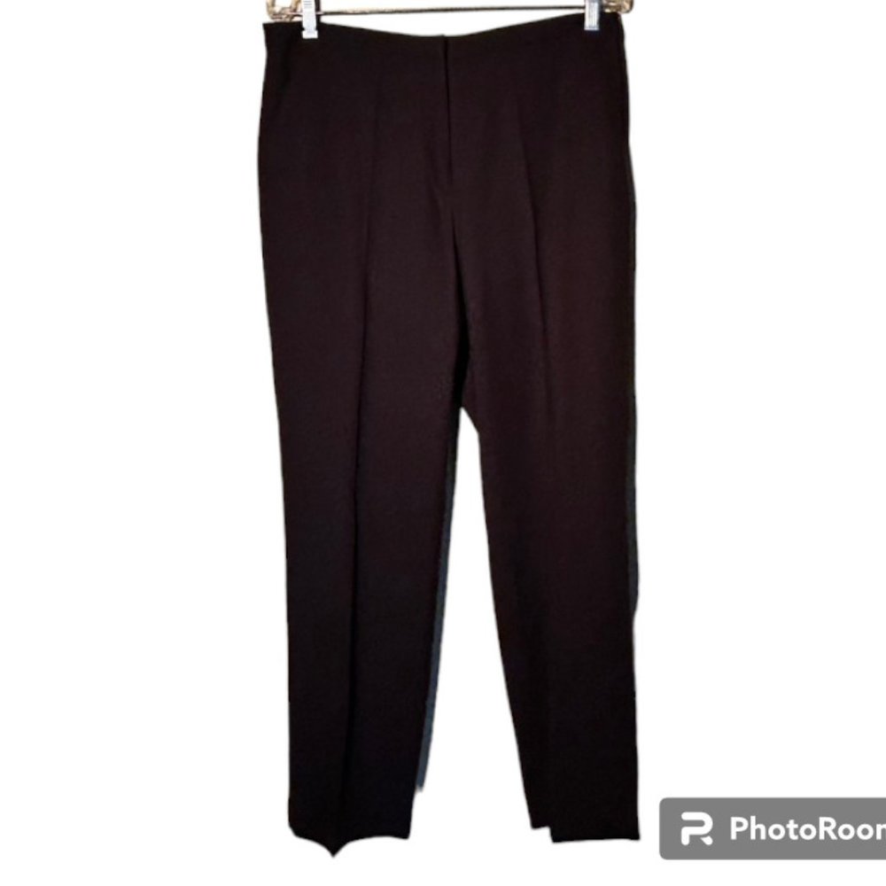 100% Wool Eileen Fisher Deep Olive Green Pantsuit Size M Excellent Condition! - Picture 5 of 7